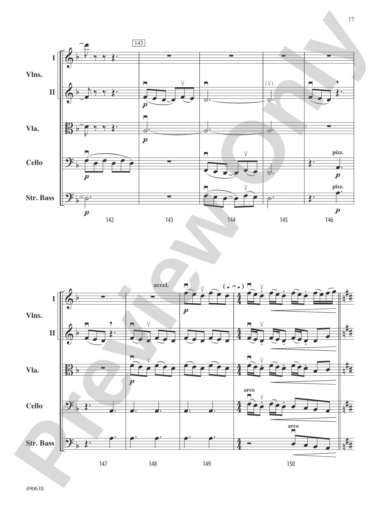 Ad Astra: String Orchestra Conductor Score & Parts