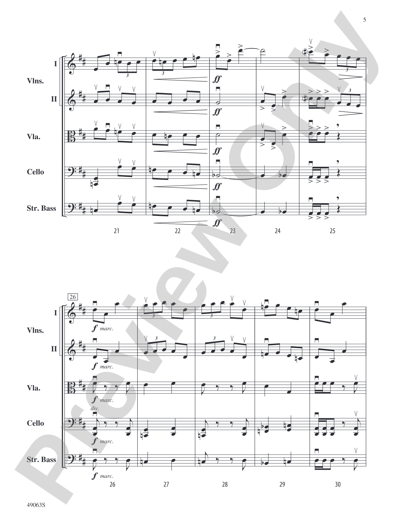 Ad Astra: String Orchestra Conductor Score & Parts