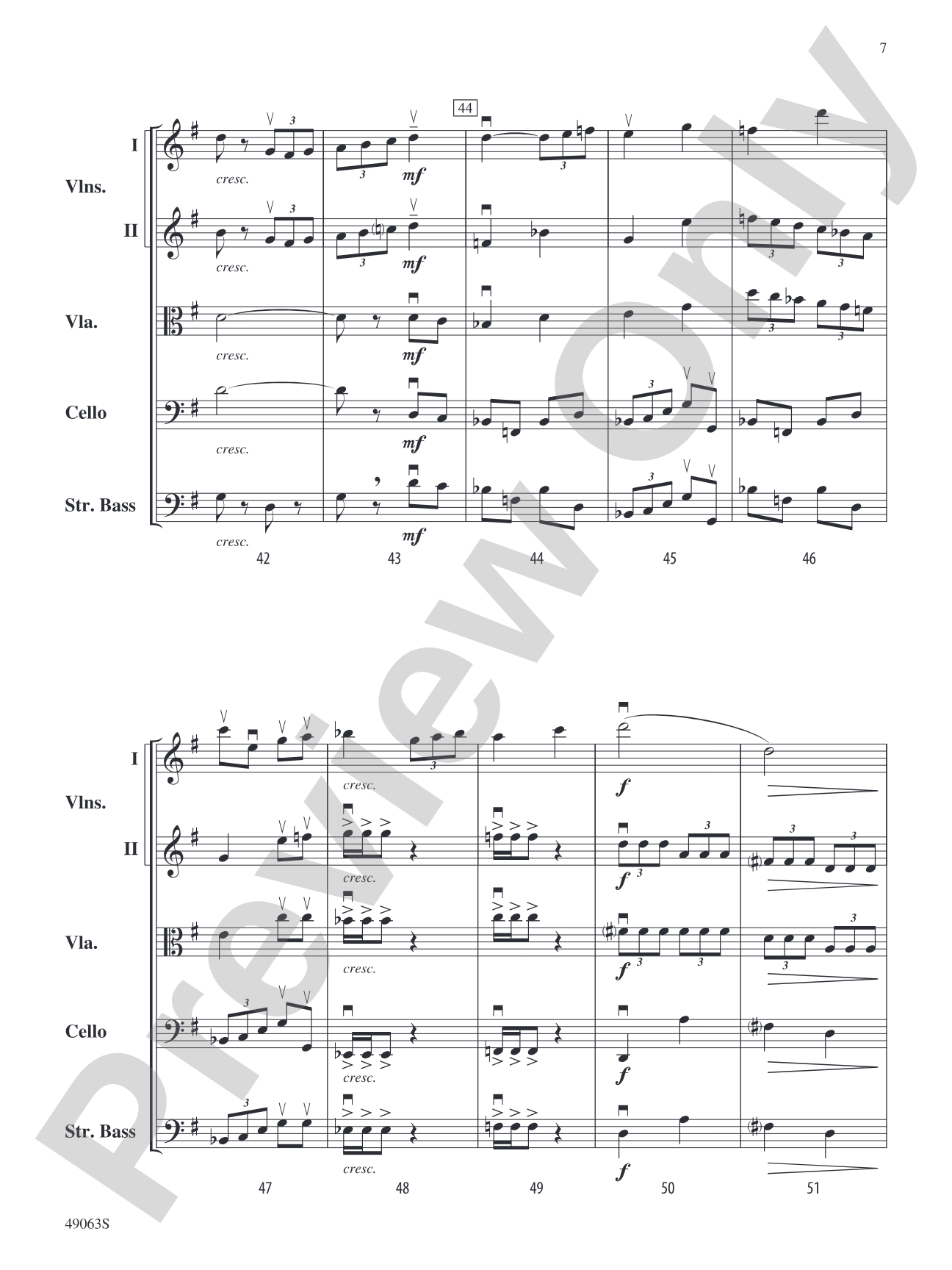 Ad Astra: String Orchestra Conductor Score & Parts