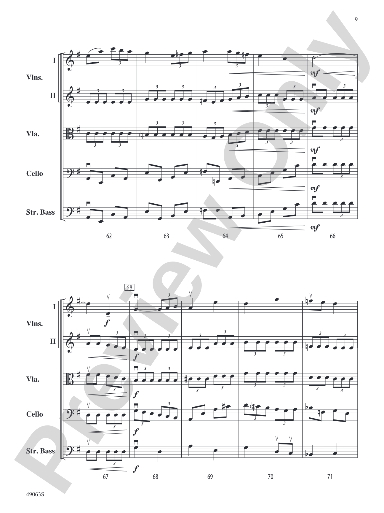 Ad Astra: String Orchestra Conductor Score & Parts