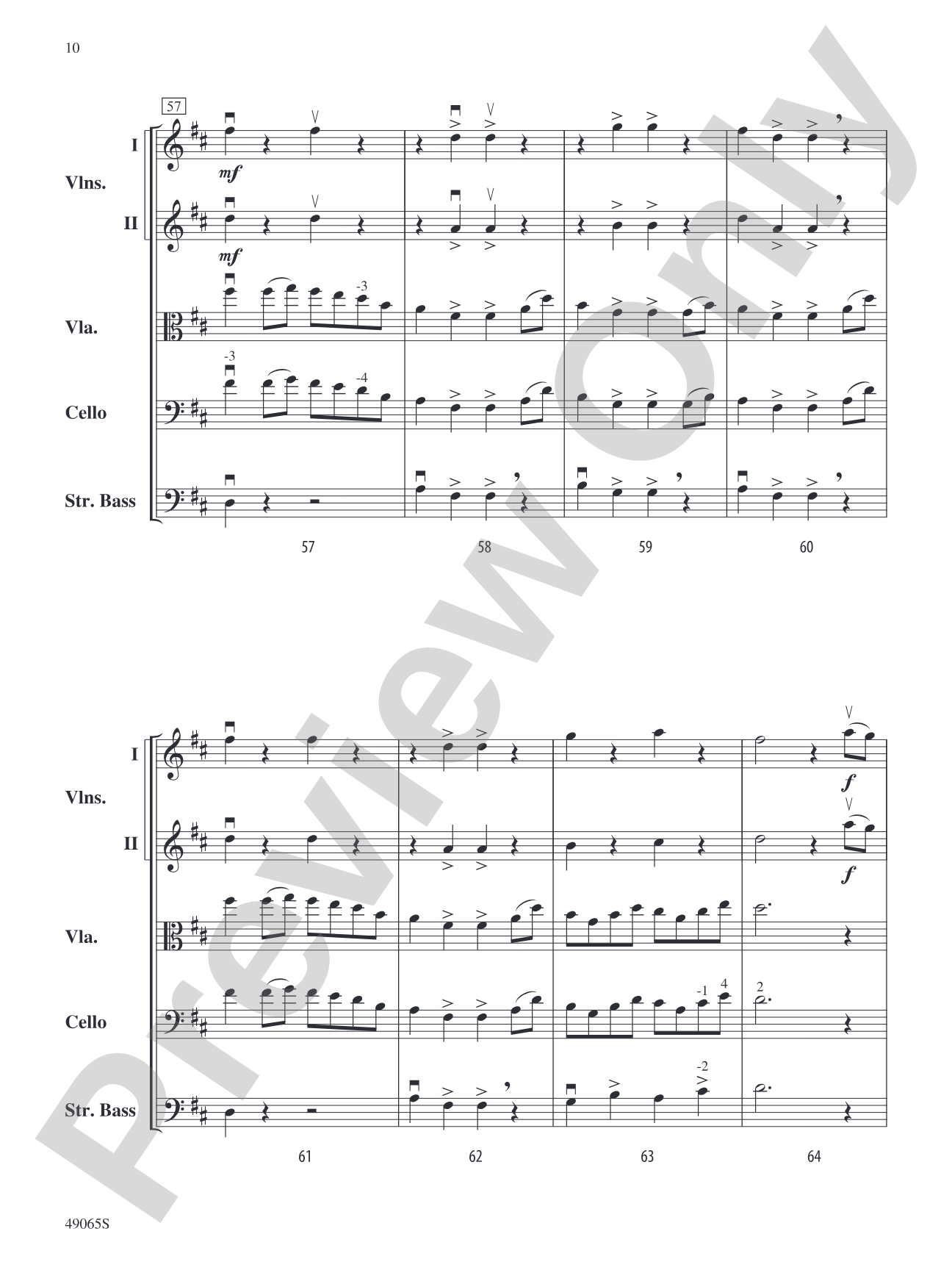 Fiddler's Fortune: String Orchestra Conductor Score & Parts