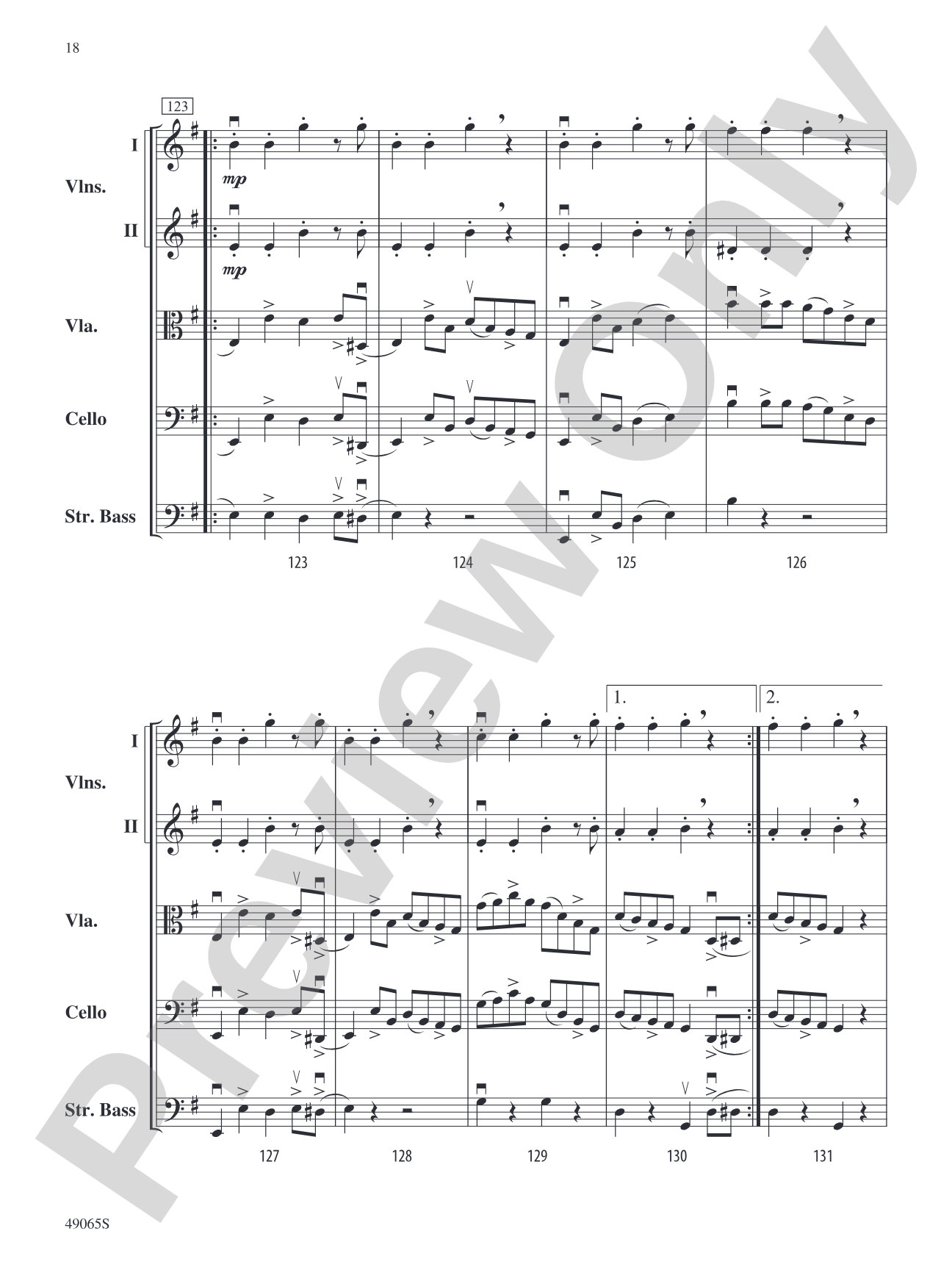 Fiddler's Fortune: String Orchestra Conductor Score & Parts