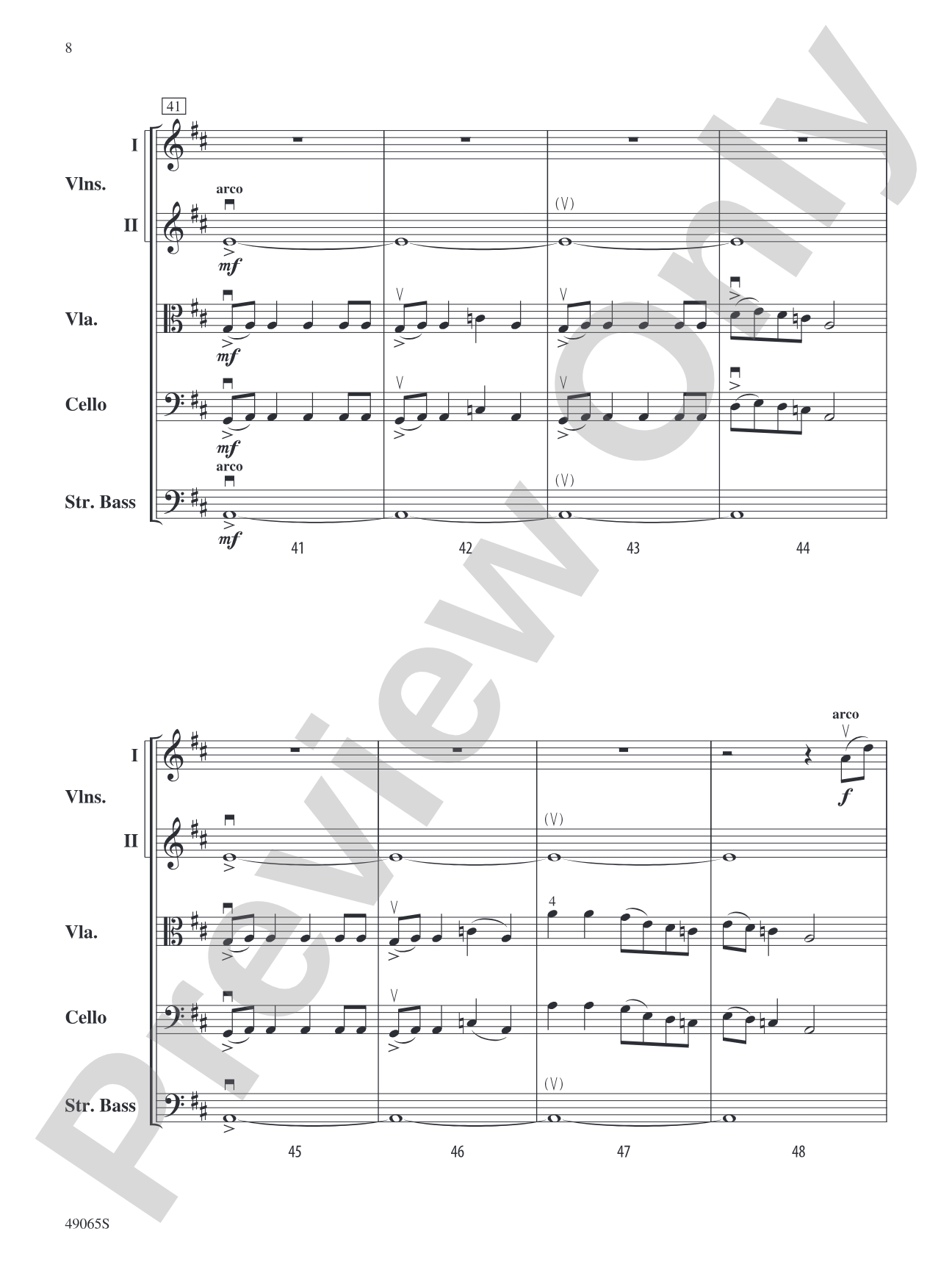 Fiddler's Fortune: String Orchestra Conductor Score & Parts