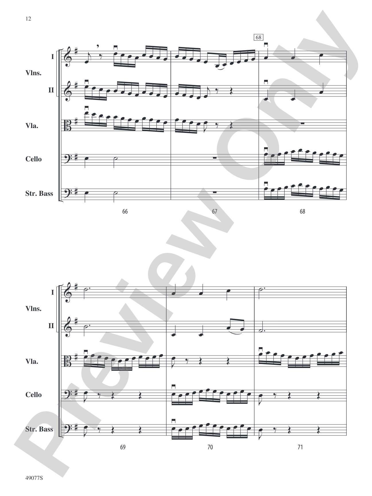 Yakama Variants: String Orchestra Conductor Score & Parts