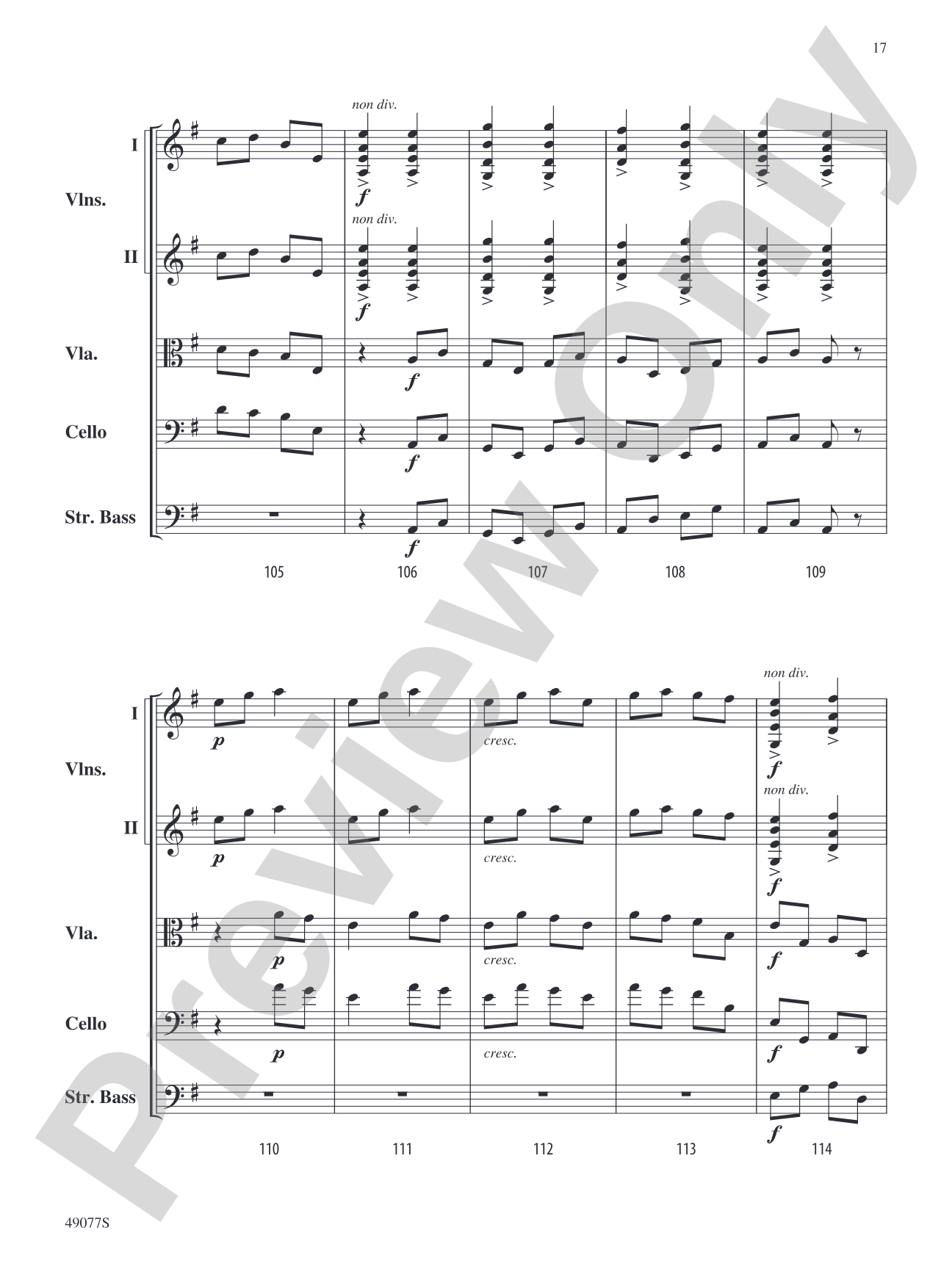 Yakama Variants: String Orchestra Conductor Score & Parts