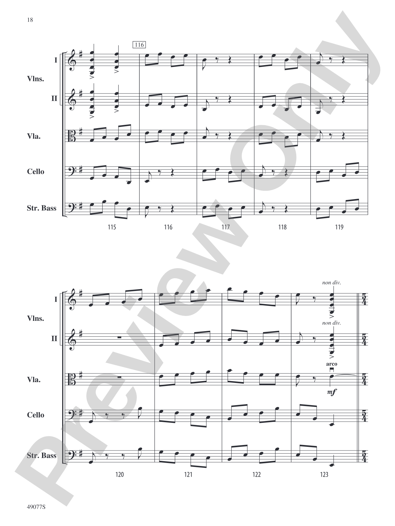 Yakama Variants: String Orchestra Conductor Score & Parts
