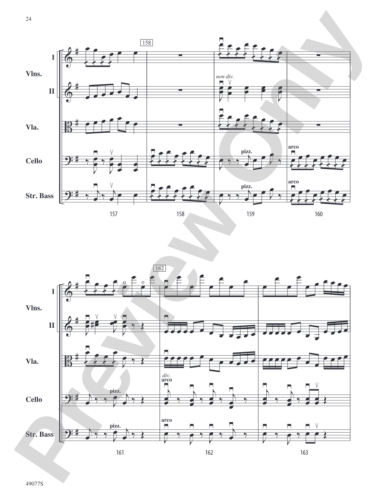 Yakama Variants: String Orchestra Conductor Score & Parts