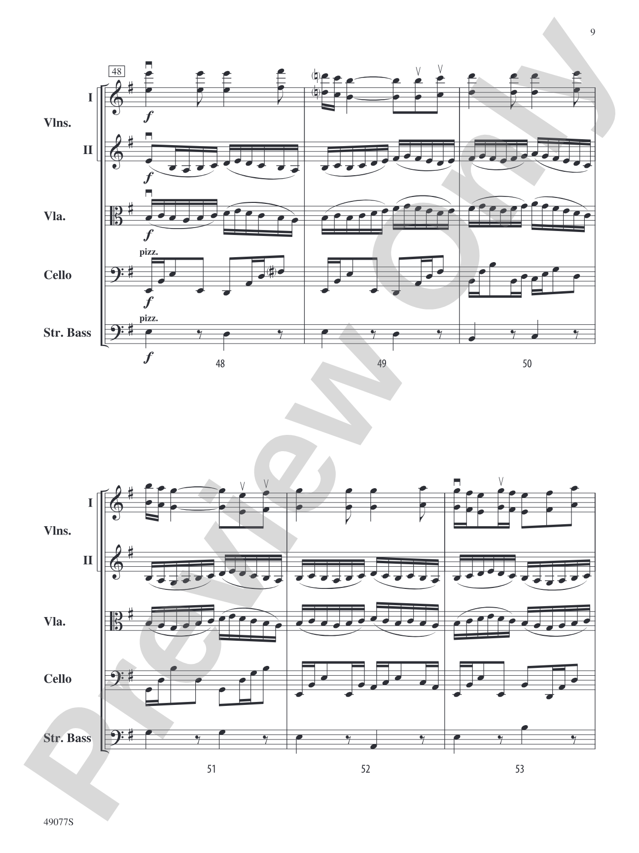 Yakama Variants: String Orchestra Conductor Score & Parts