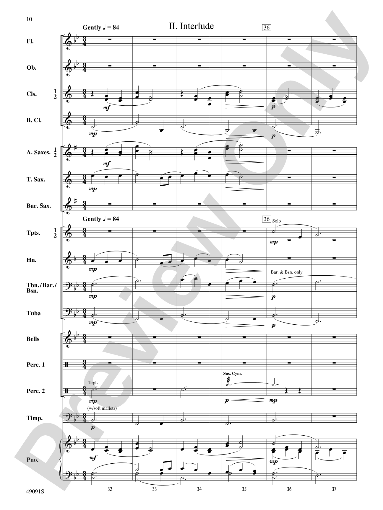 Skybridge Suite: Concert Band Conductor Score & Parts