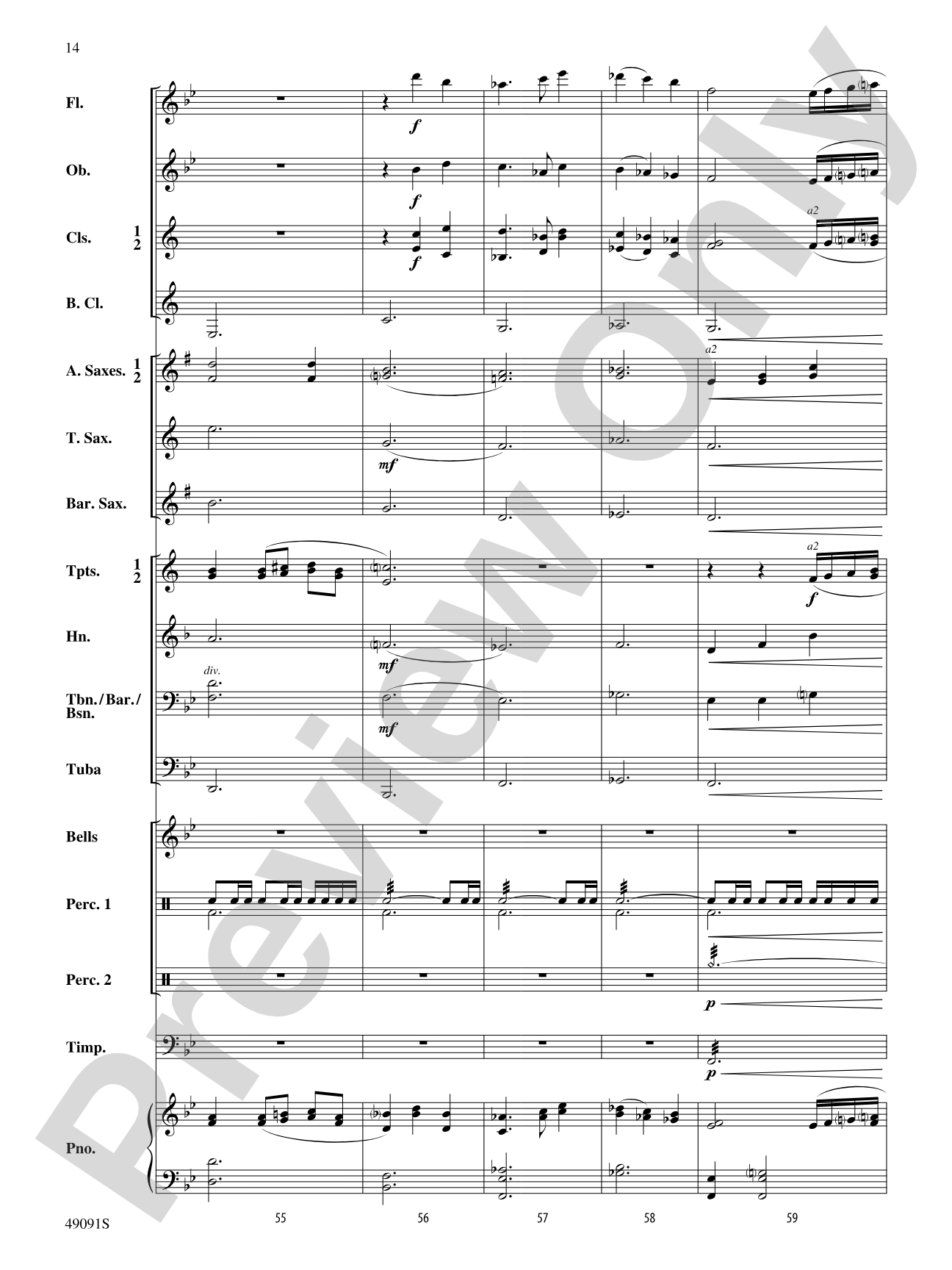 Skybridge Suite: Concert Band Conductor Score & Parts