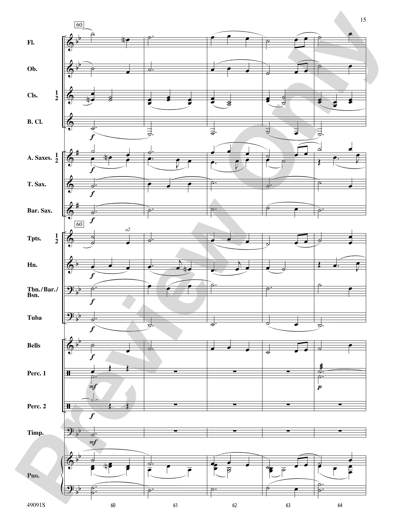 Skybridge Suite: Concert Band Conductor Score & Parts
