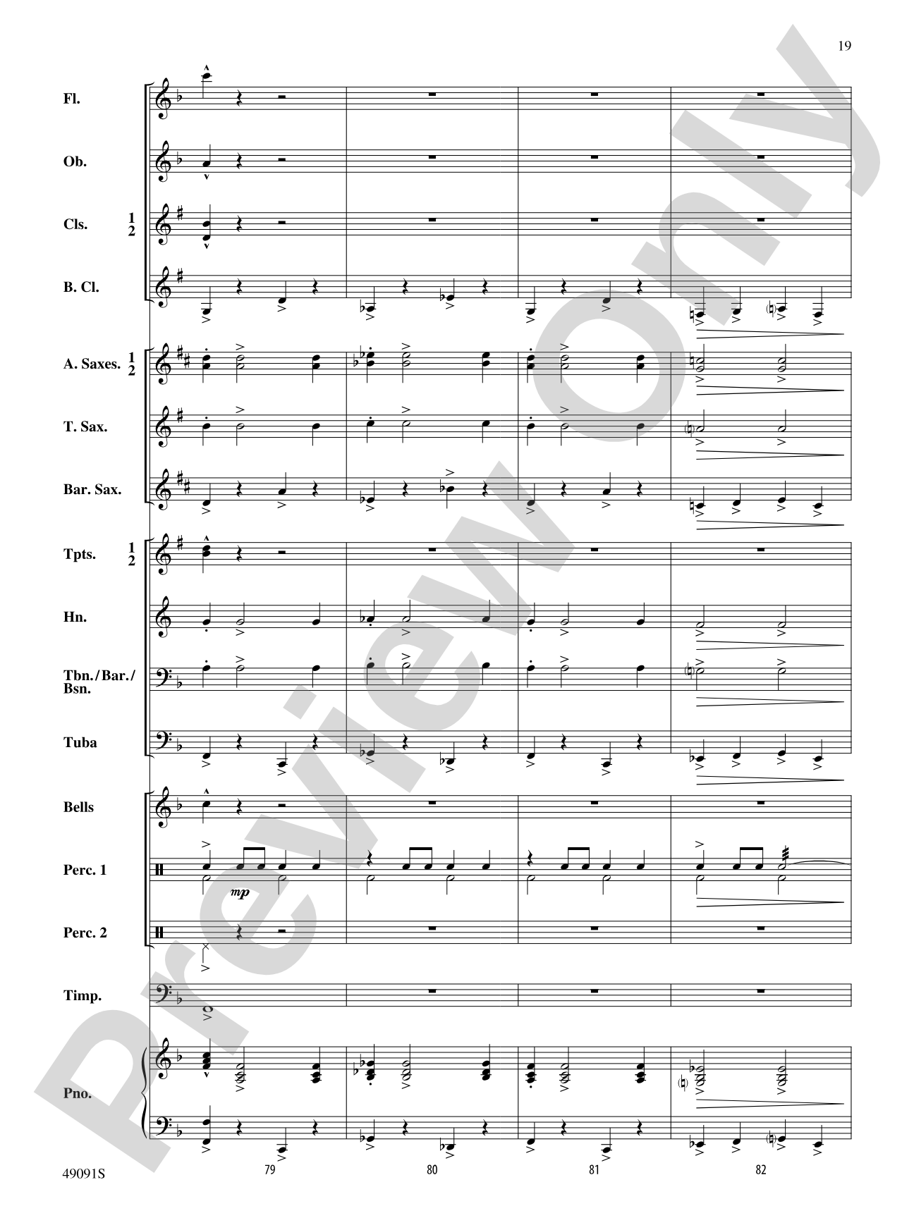 Skybridge Suite: Concert Band Conductor Score & Parts