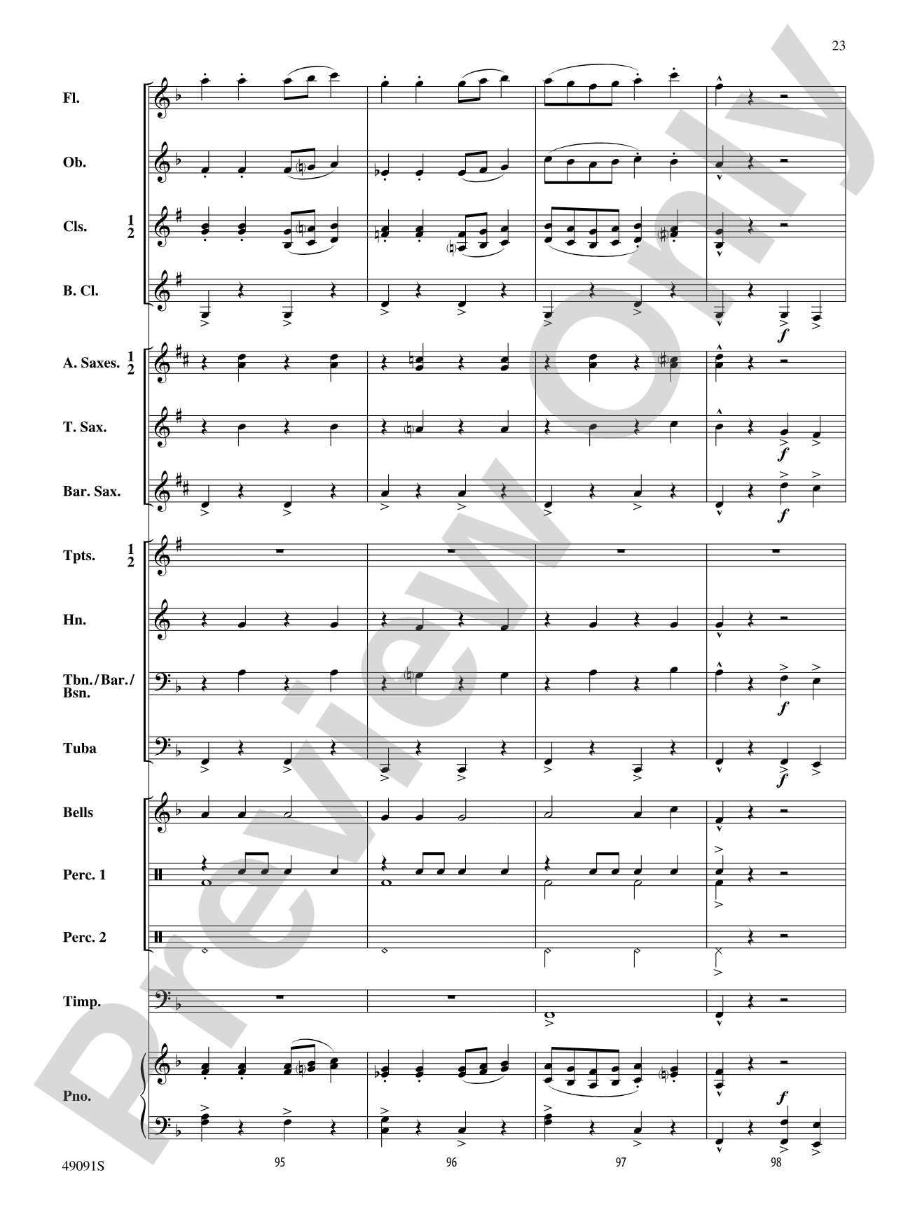 Skybridge Suite: Concert Band Conductor Score & Parts