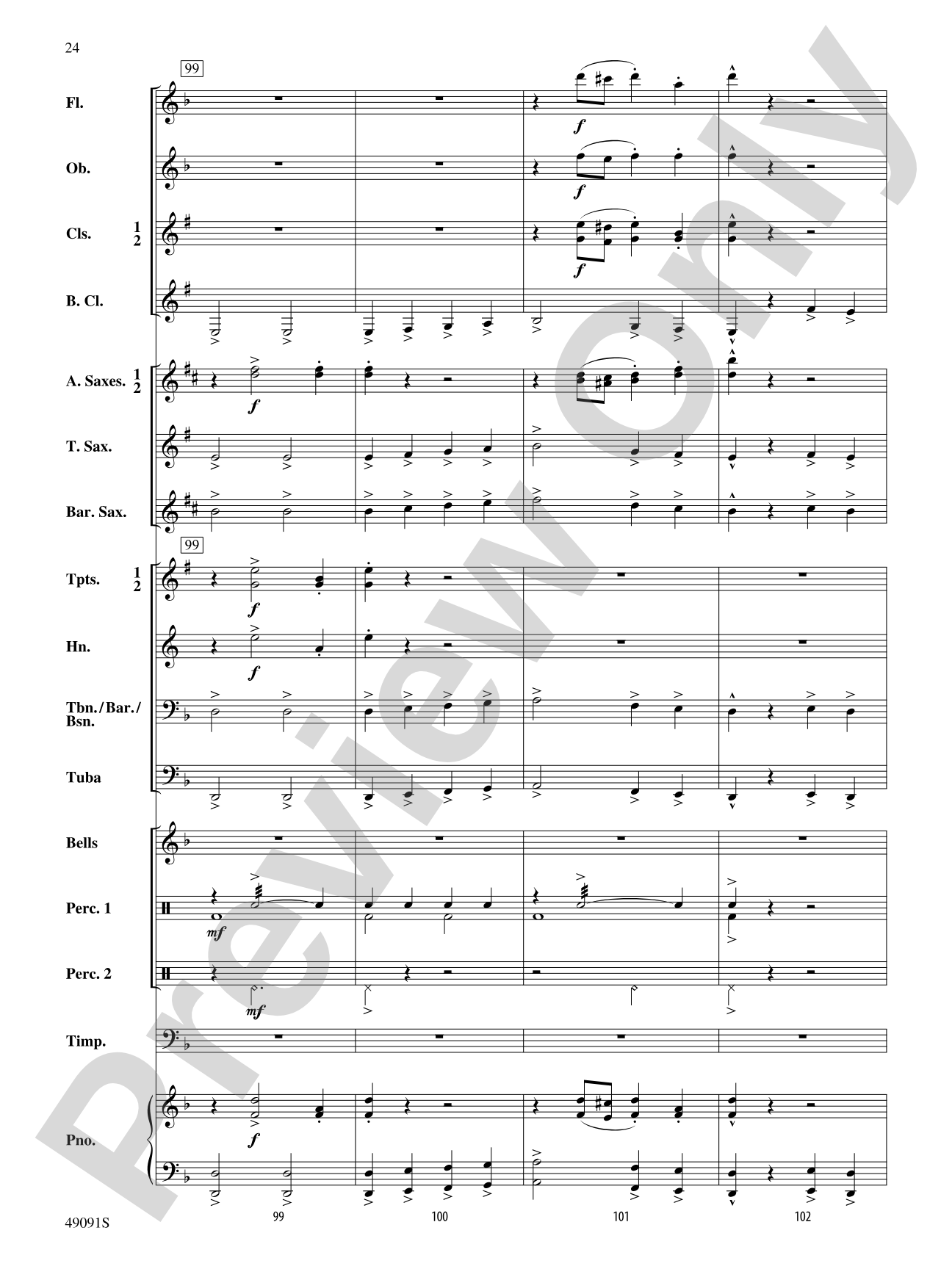 Skybridge Suite: Concert Band Conductor Score & Parts