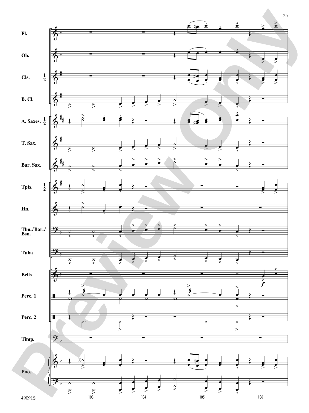 Skybridge Suite: Concert Band Conductor Score & Parts