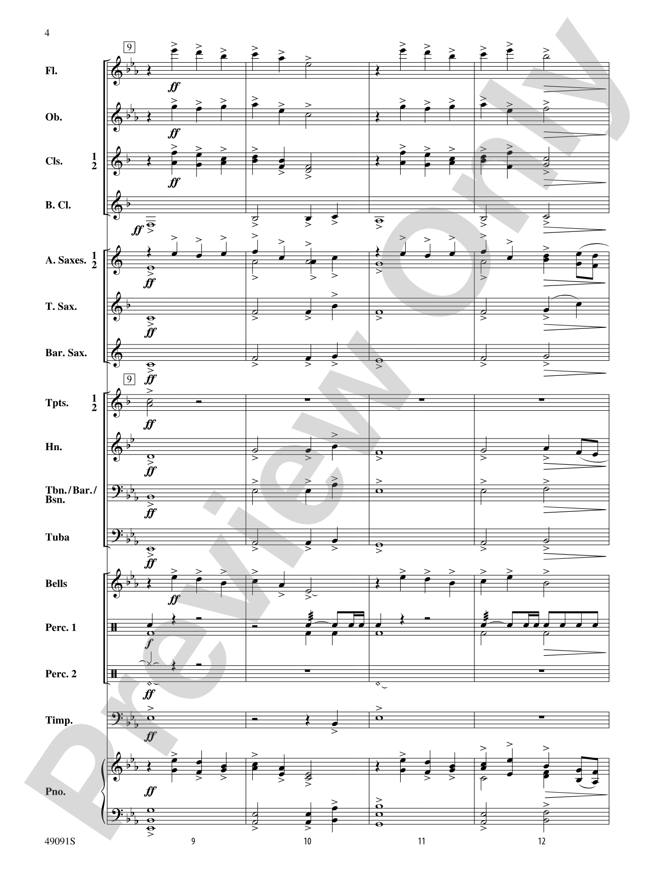 Skybridge Suite: Concert Band Conductor Score & Parts
