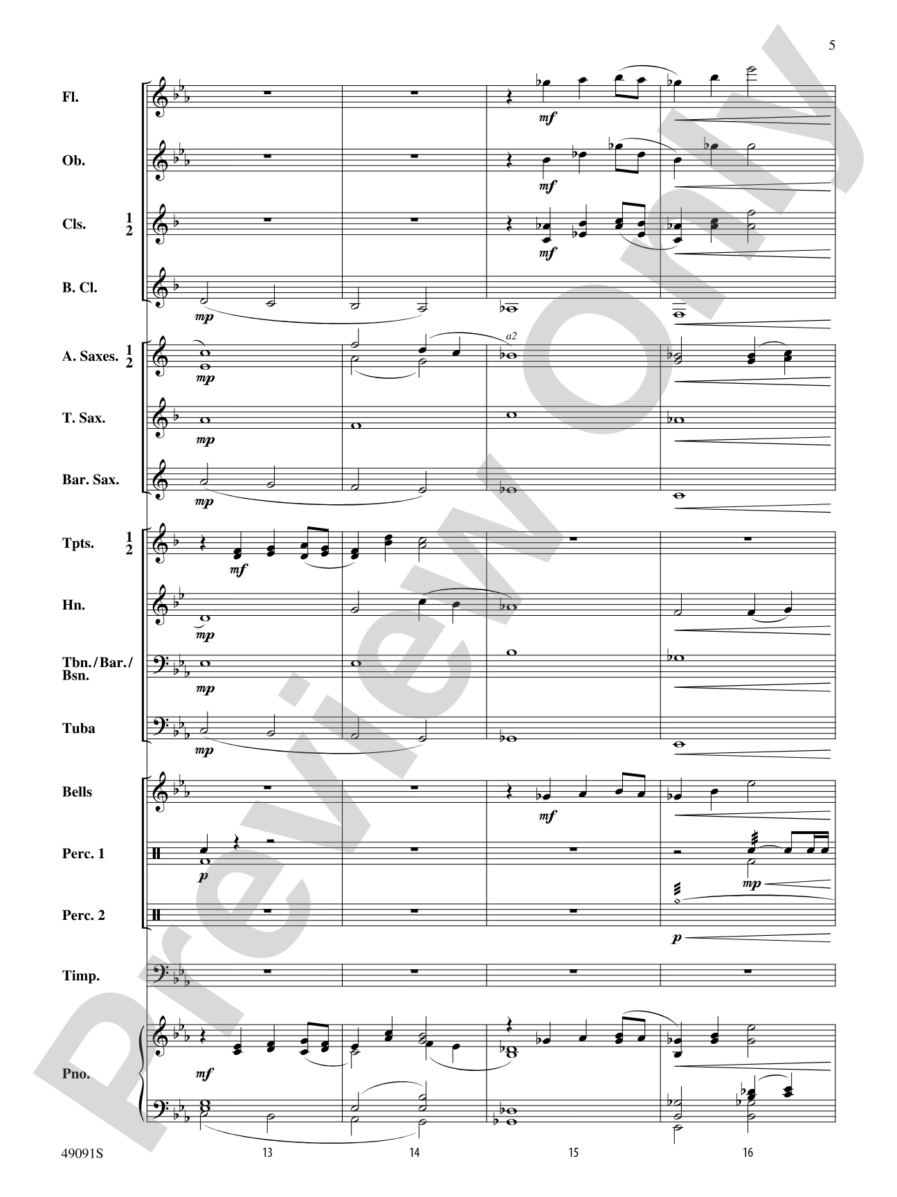 Skybridge Suite: Concert Band Conductor Score & Parts