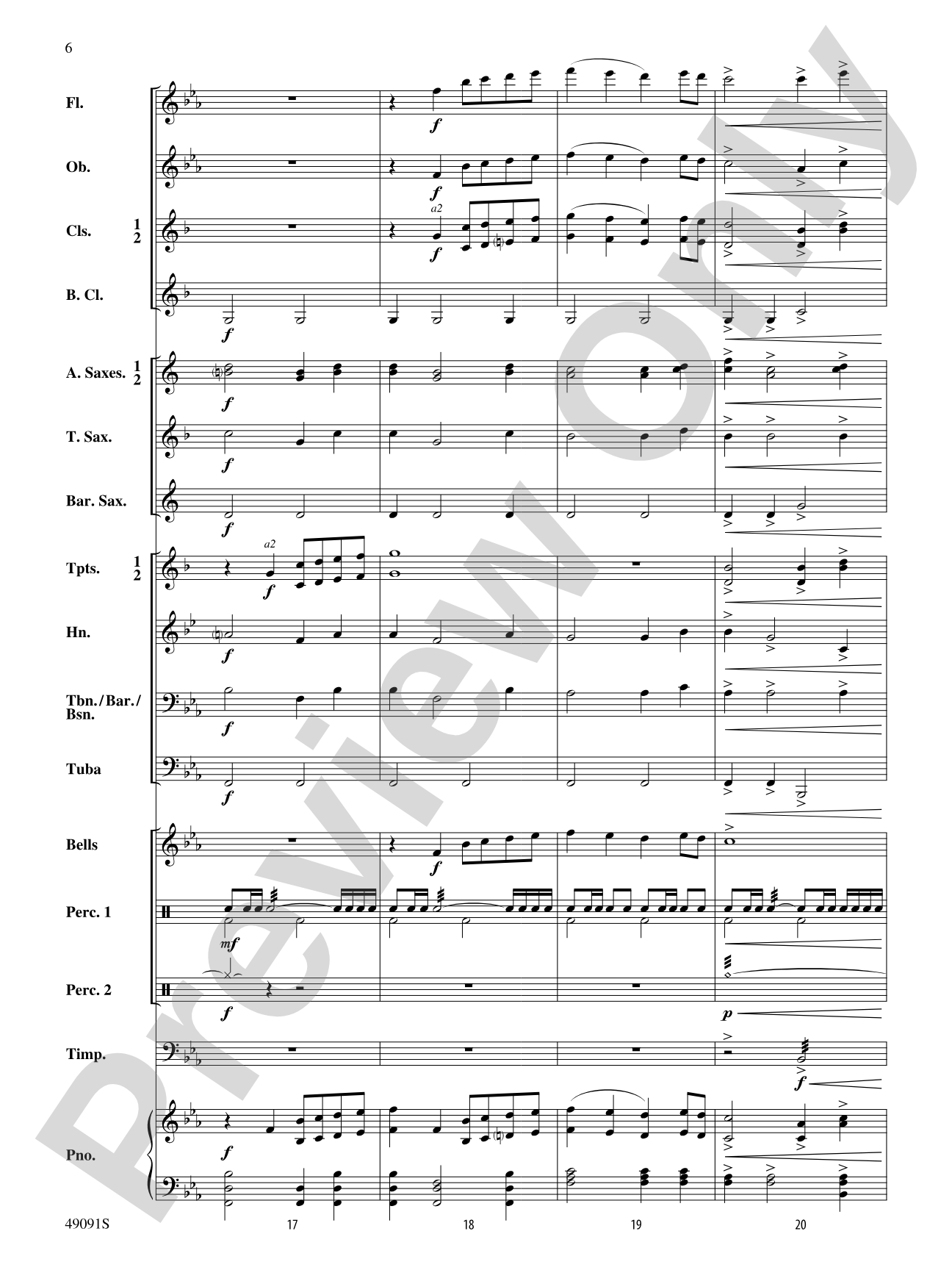Skybridge Suite: Concert Band Conductor Score & Parts