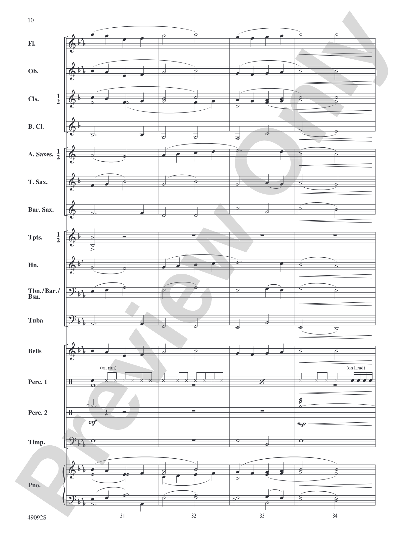 Liftoff: Concert Band Conductor Score & Parts