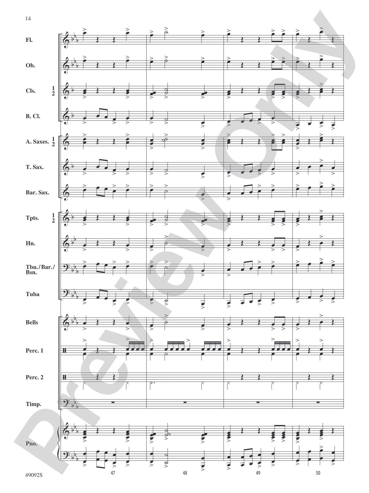 Liftoff: Concert Band Conductor Score & Parts