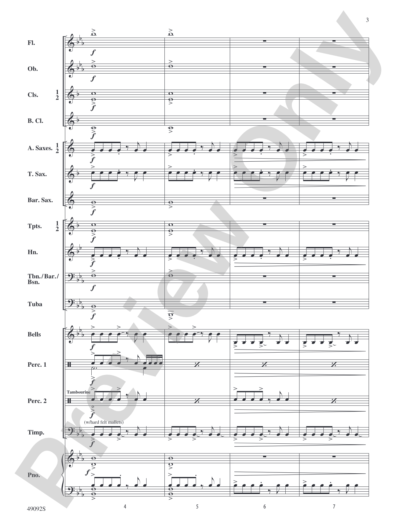Liftoff: Concert Band Conductor Score & Parts