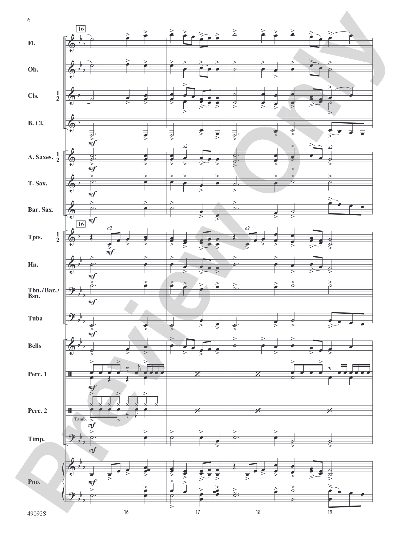 Liftoff: Concert Band Conductor Score & Parts
