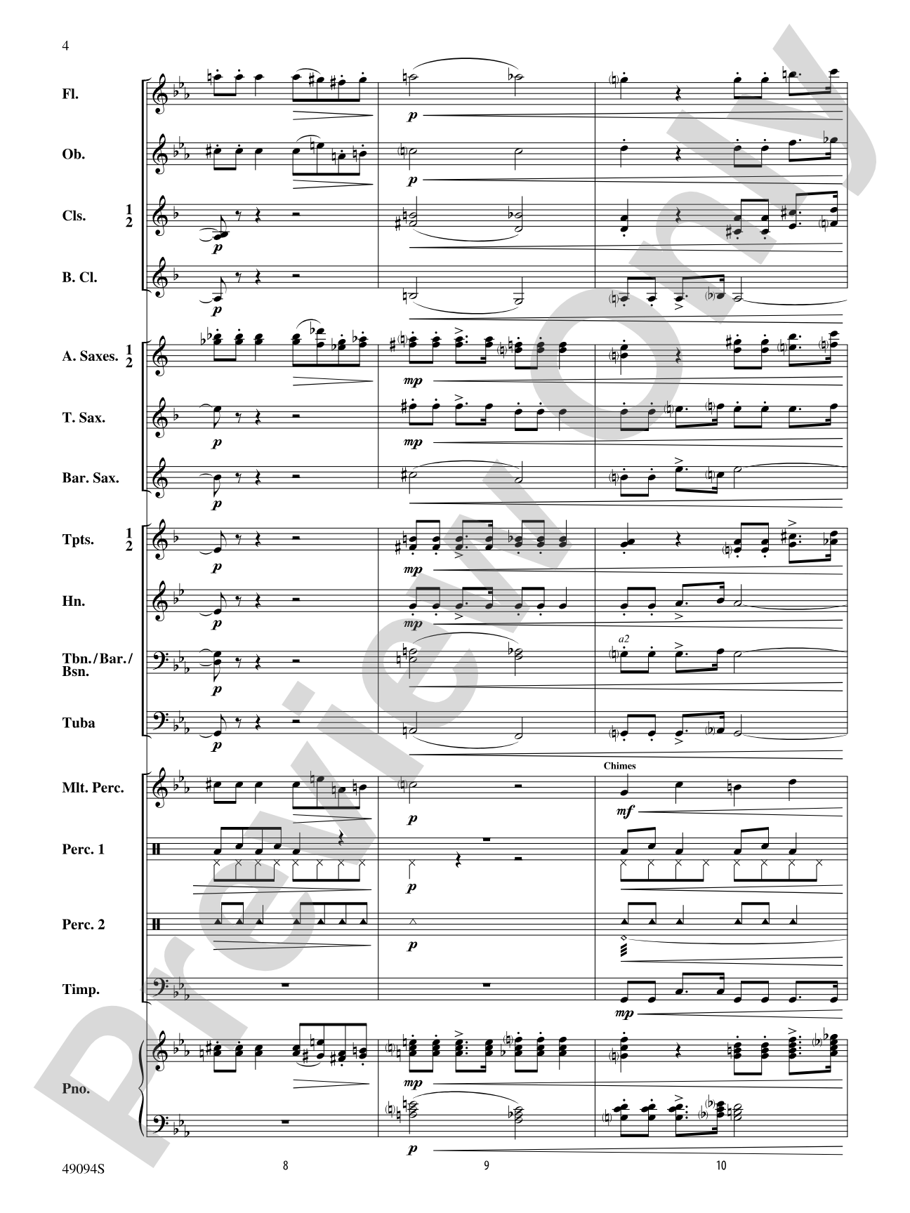 Haunted Sleigh Ride: Concert Band Conductor Score & Parts