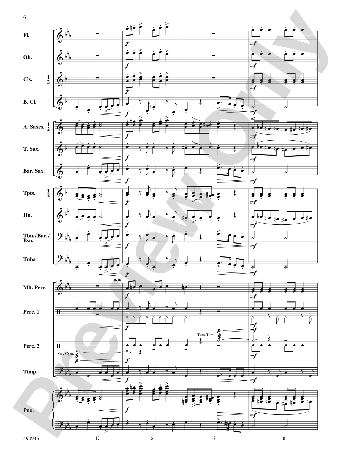 Haunted Sleigh Ride: Concert Band Conductor Score & Parts