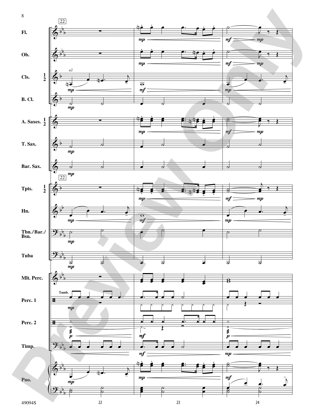 Haunted Sleigh Ride: Concert Band Conductor Score & Parts