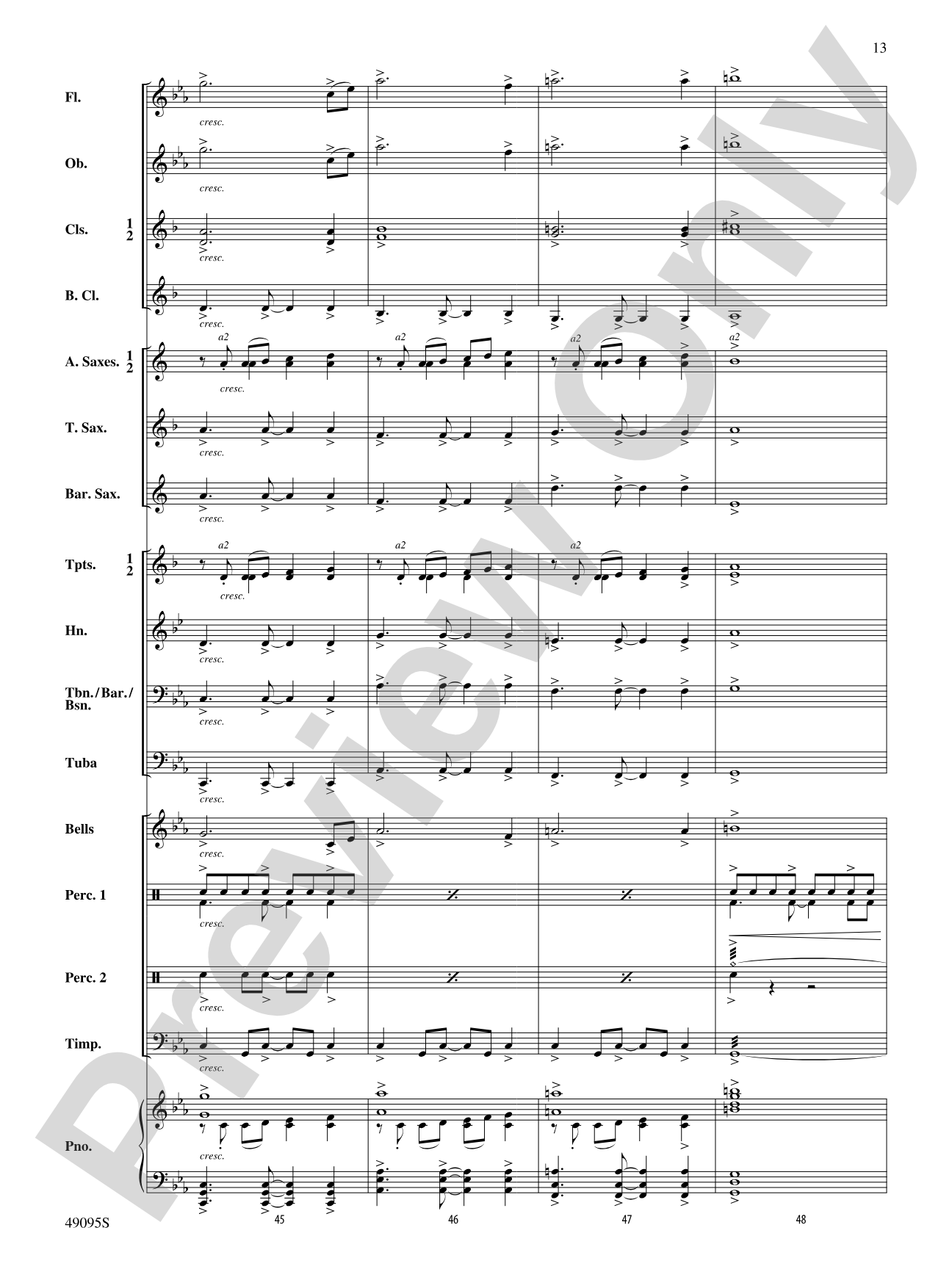 Return to Camelot: Concert Band Conductor Score & Parts