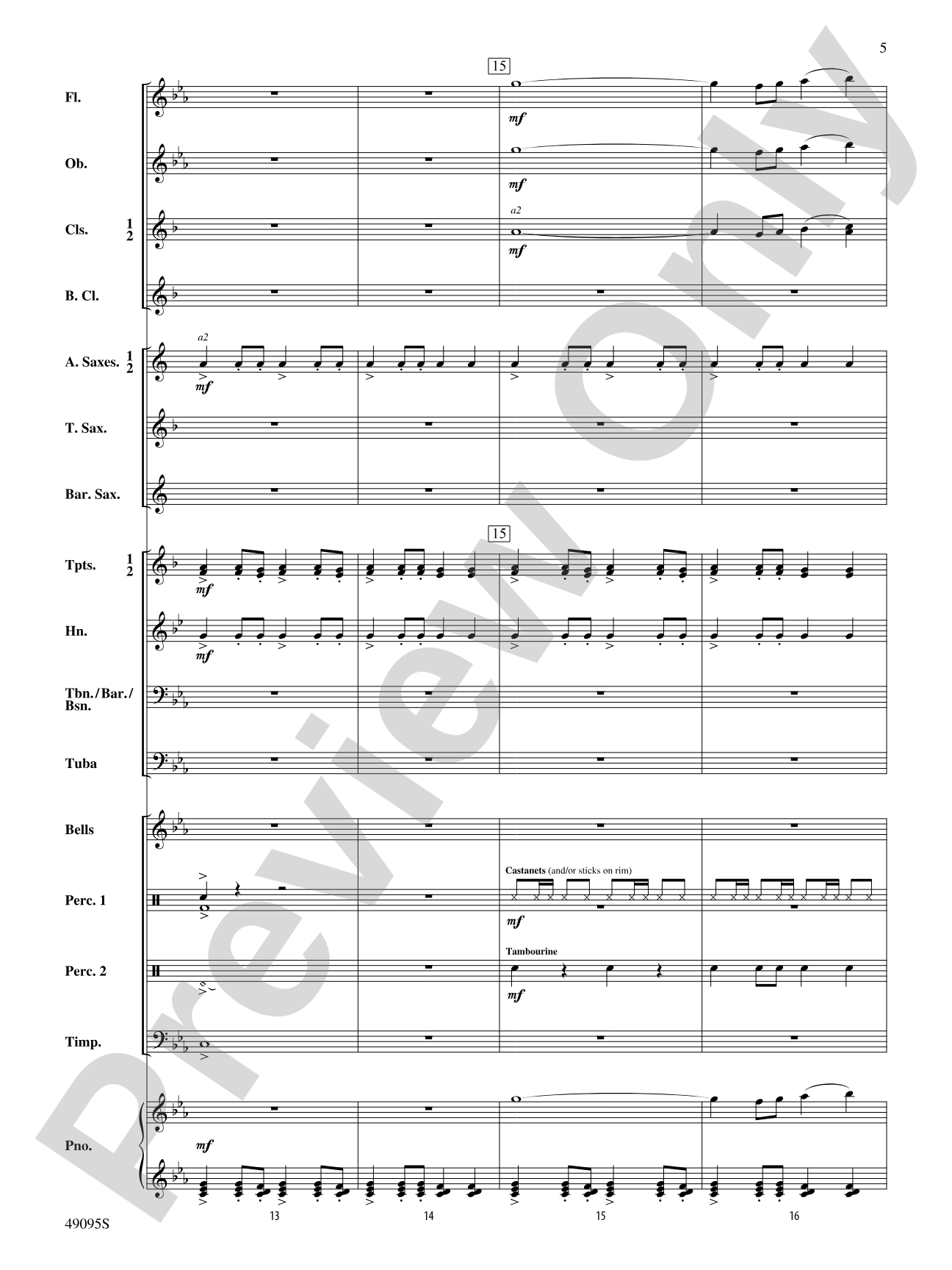 Return to Camelot: Concert Band Conductor Score & Parts