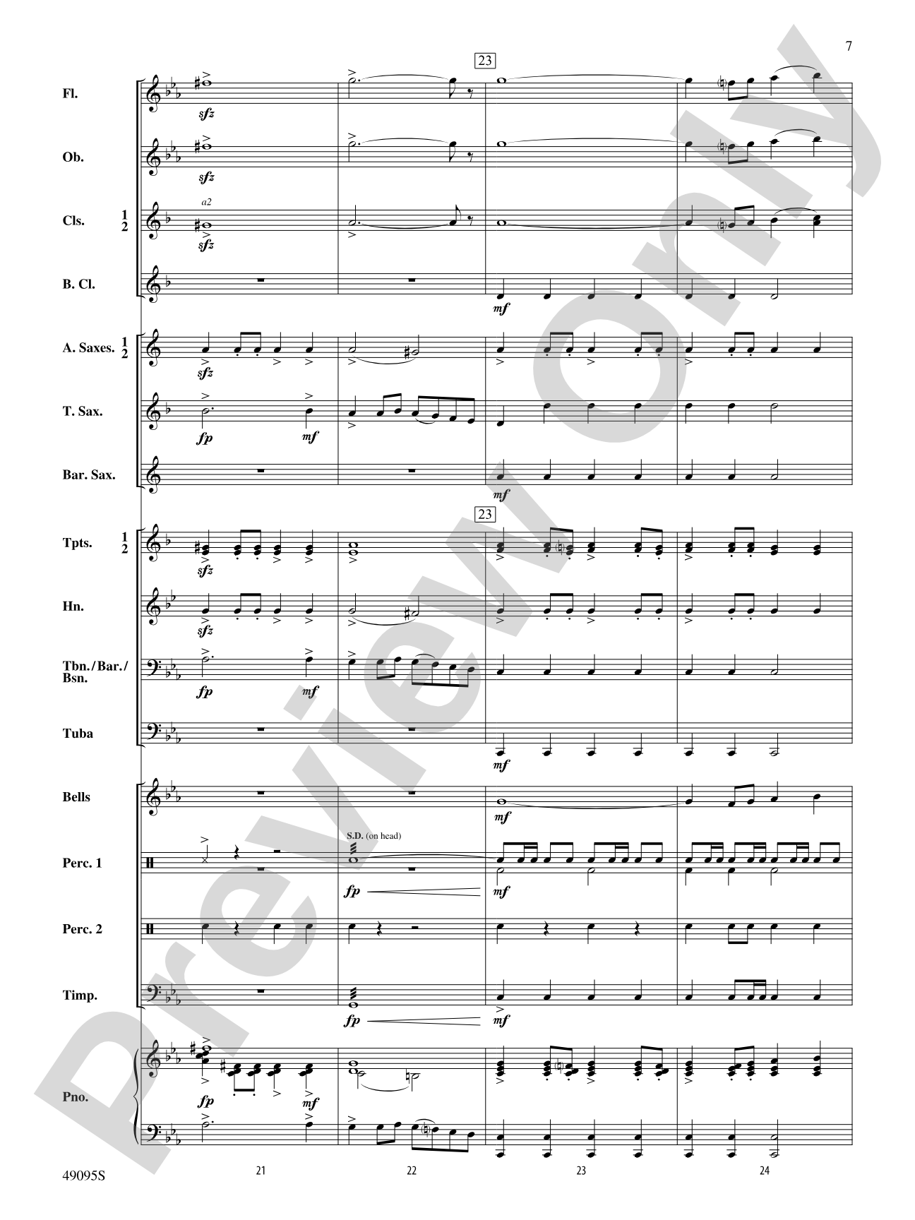 Return to Camelot: Concert Band Conductor Score & Parts