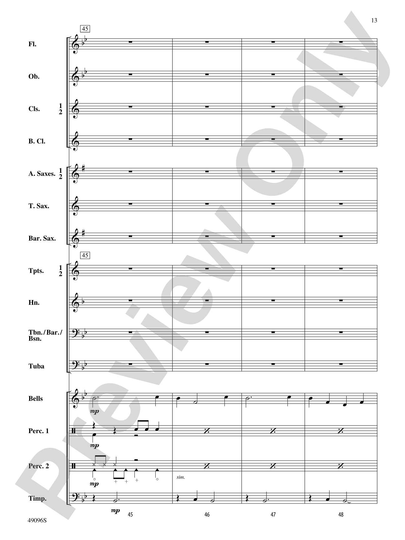 Paper Lanterns: Score