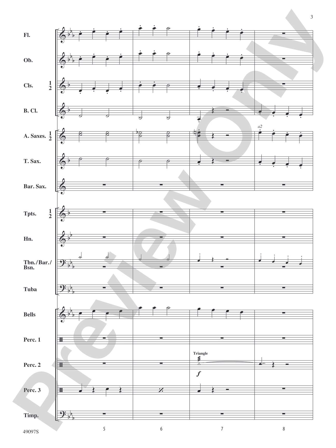 Monsters, Unite!: Concert Band Conductor Score & Parts