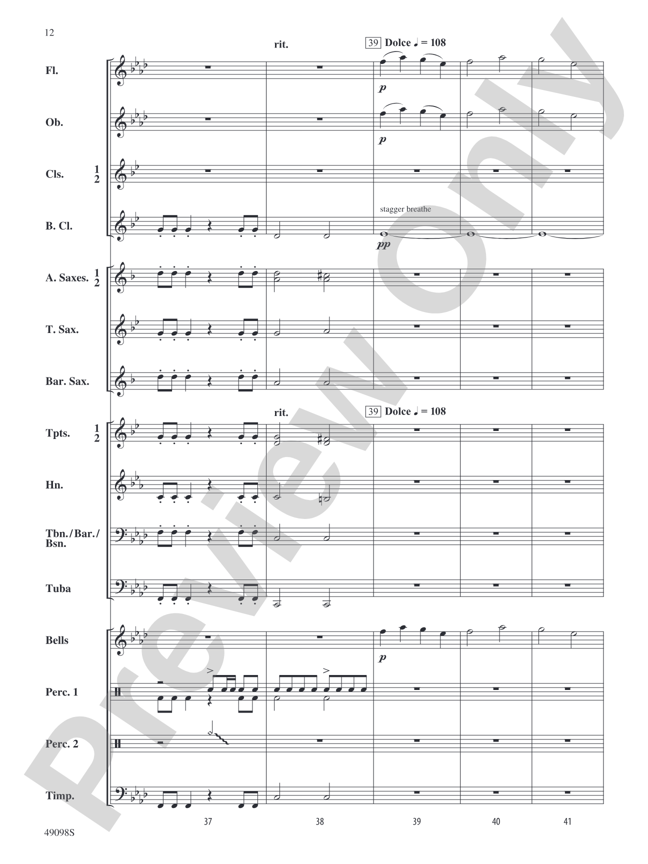 Cataclysm of the Cosmos: Concert Band Conductor Score & Parts