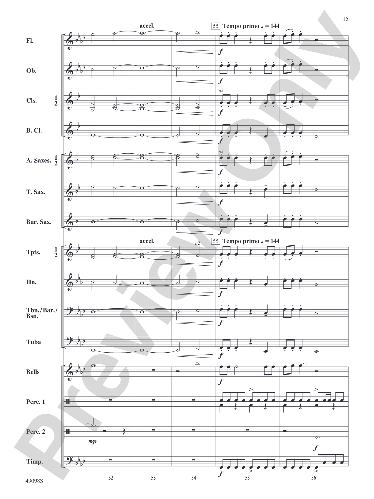 Cataclysm of the Cosmos: Concert Band Conductor Score & Parts
