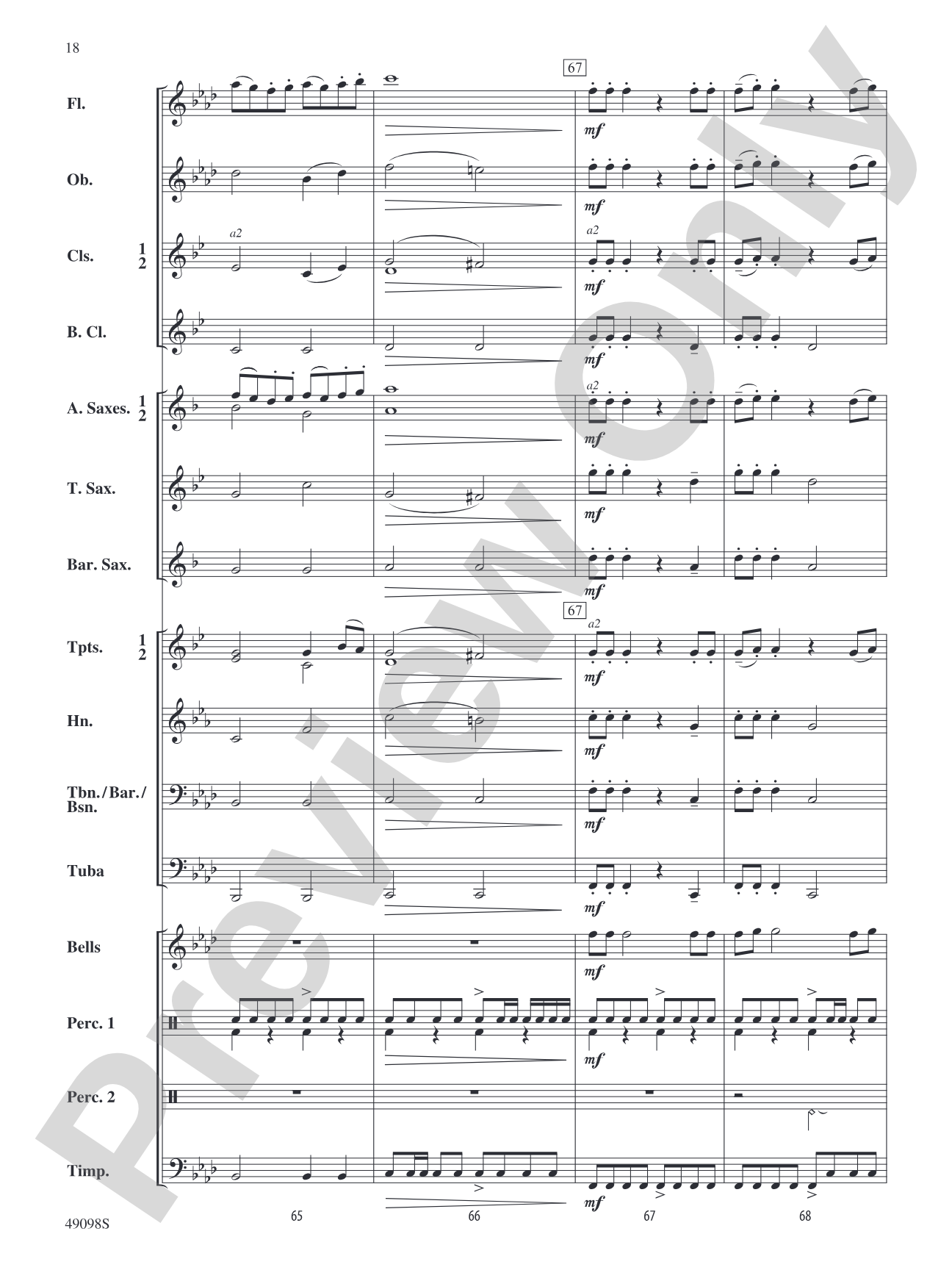 Cataclysm of the Cosmos: Concert Band Conductor Score & Parts