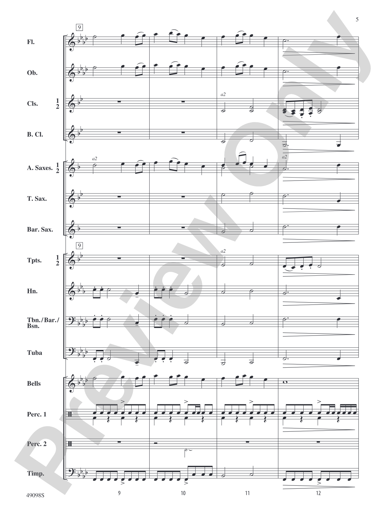 Cataclysm of the Cosmos: Concert Band Conductor Score & Parts