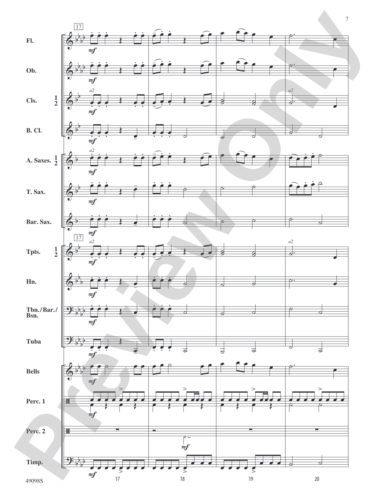 Cataclysm of the Cosmos: Concert Band Conductor Score & Parts