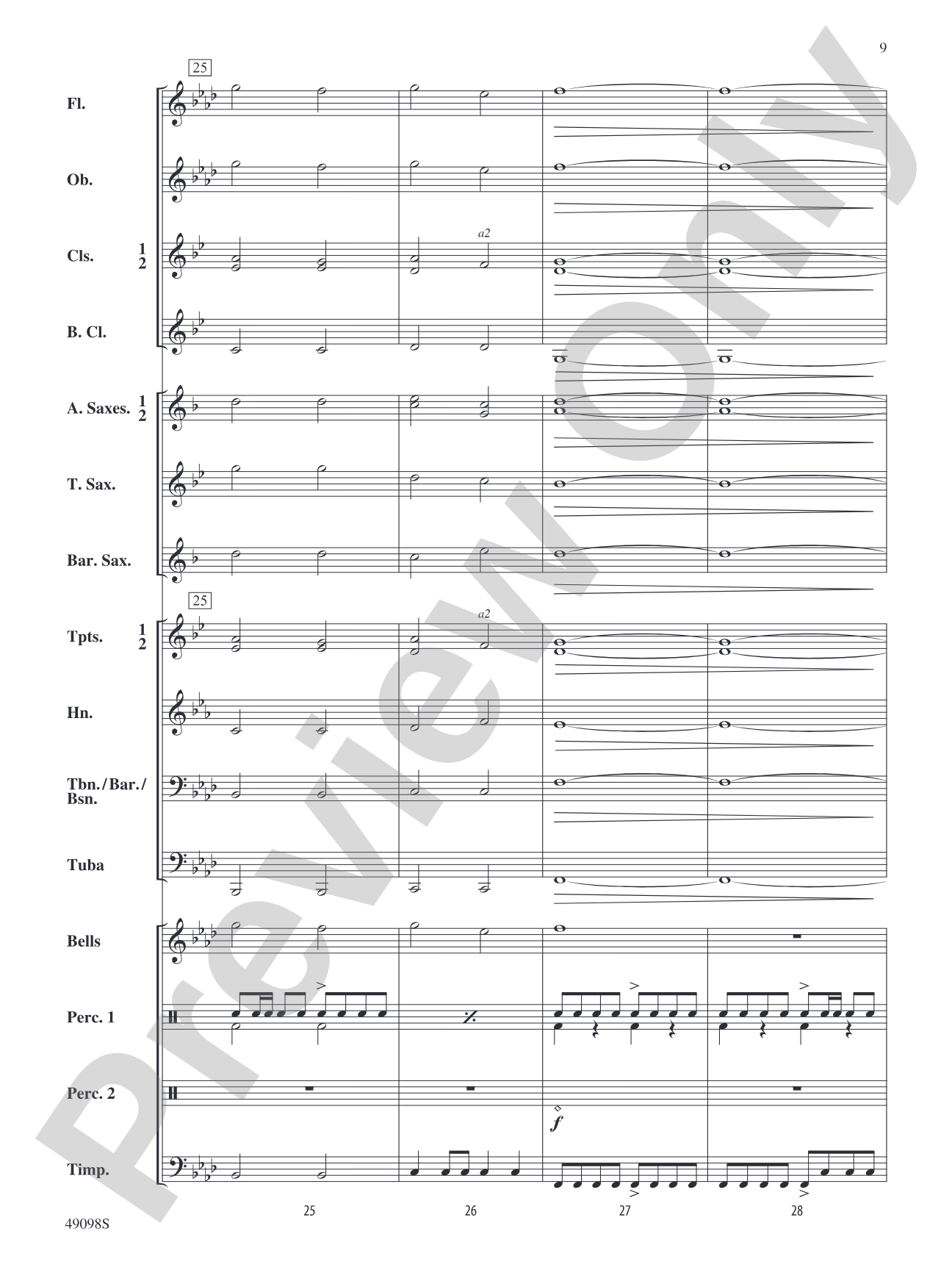 Cataclysm of the Cosmos: Concert Band Conductor Score & Parts