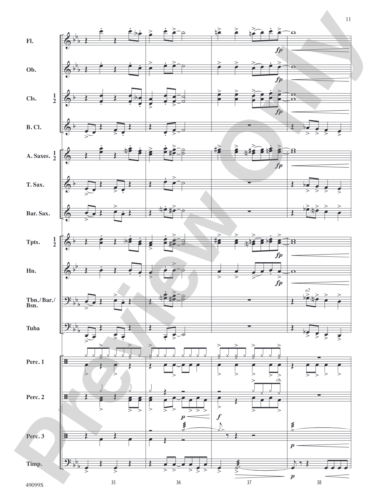 Watch Out!: Concert Band Conductor Score & Parts