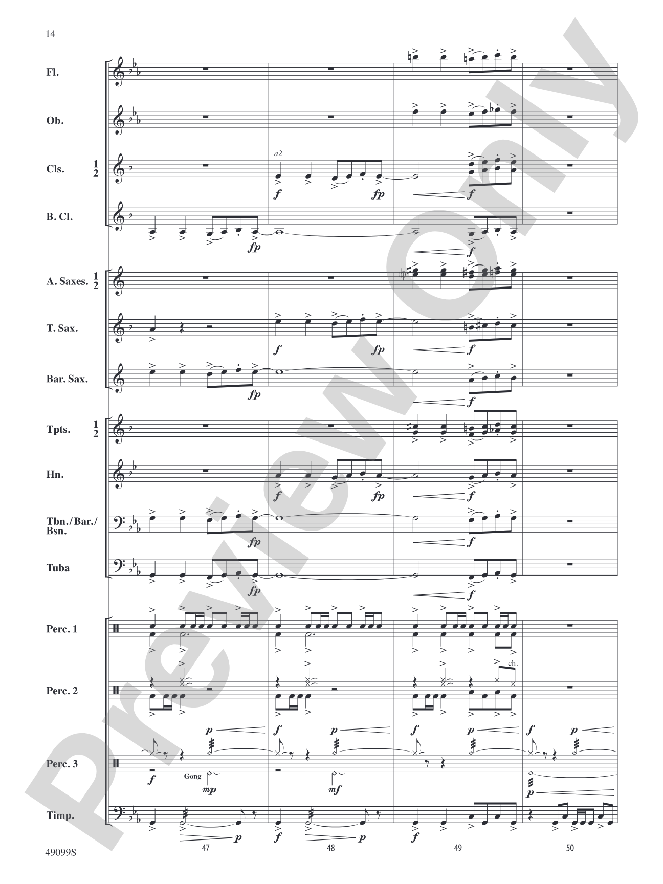 Watch Out!: Concert Band Conductor Score & Parts