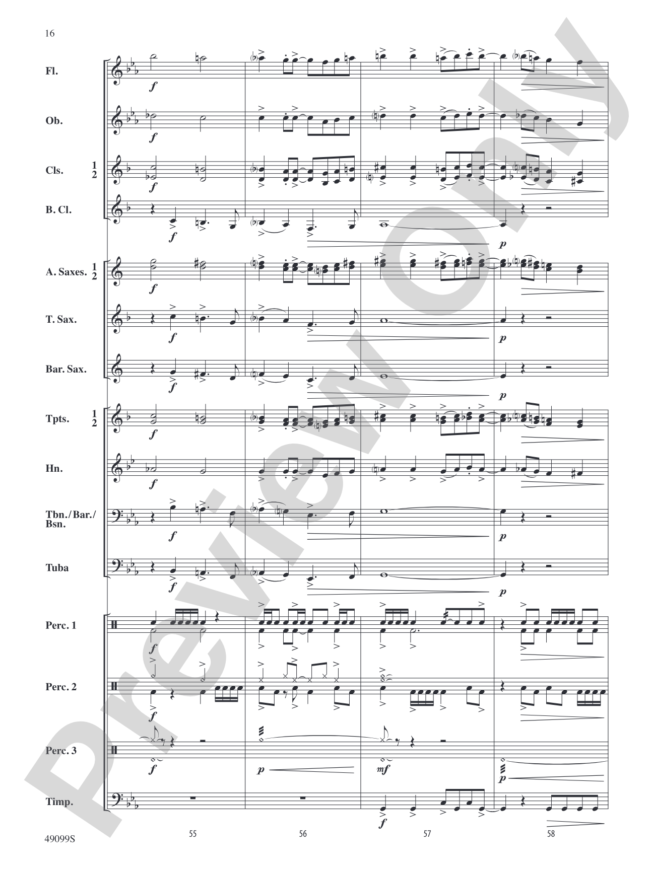 Watch Out!: Concert Band Conductor Score & Parts