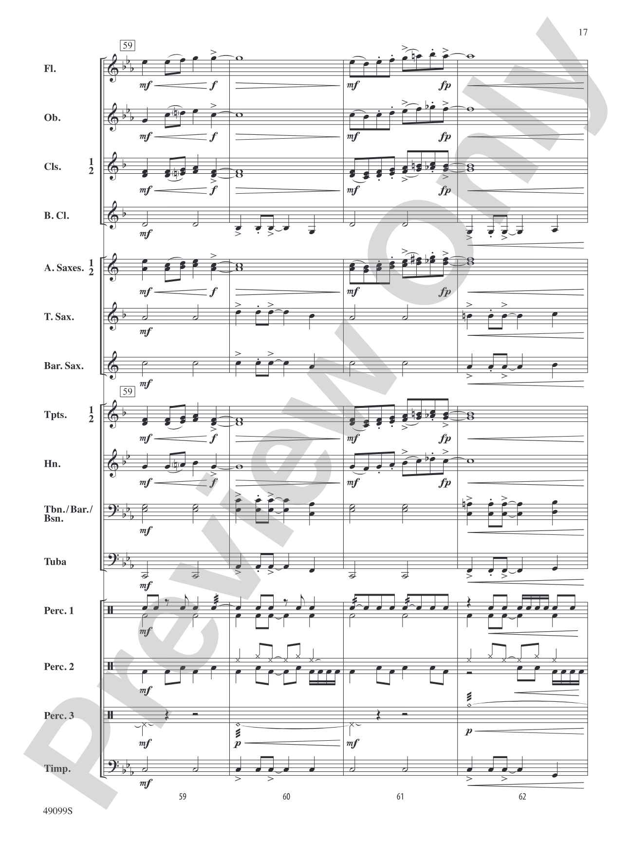 Watch Out!: Concert Band Conductor Score & Parts