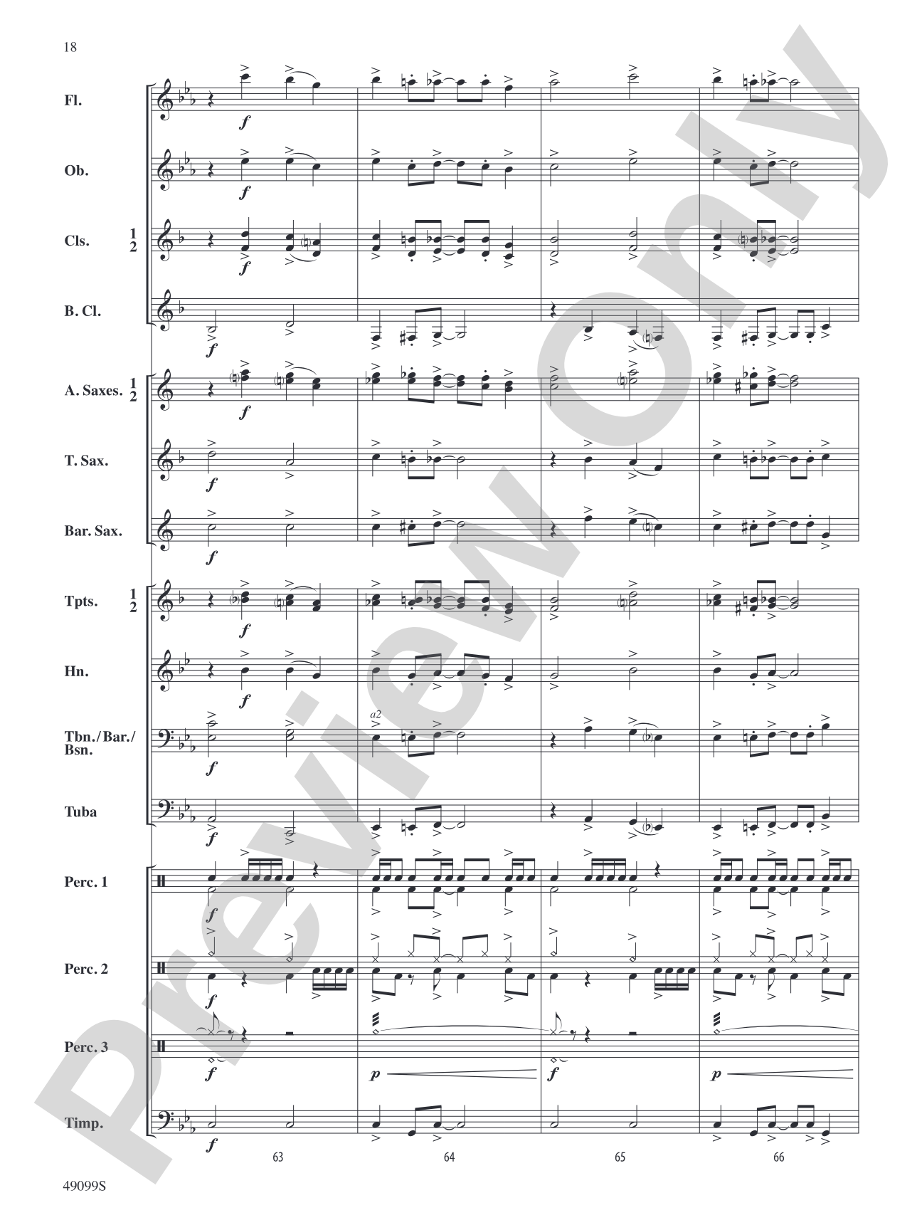 Watch Out!: Concert Band Conductor Score & Parts