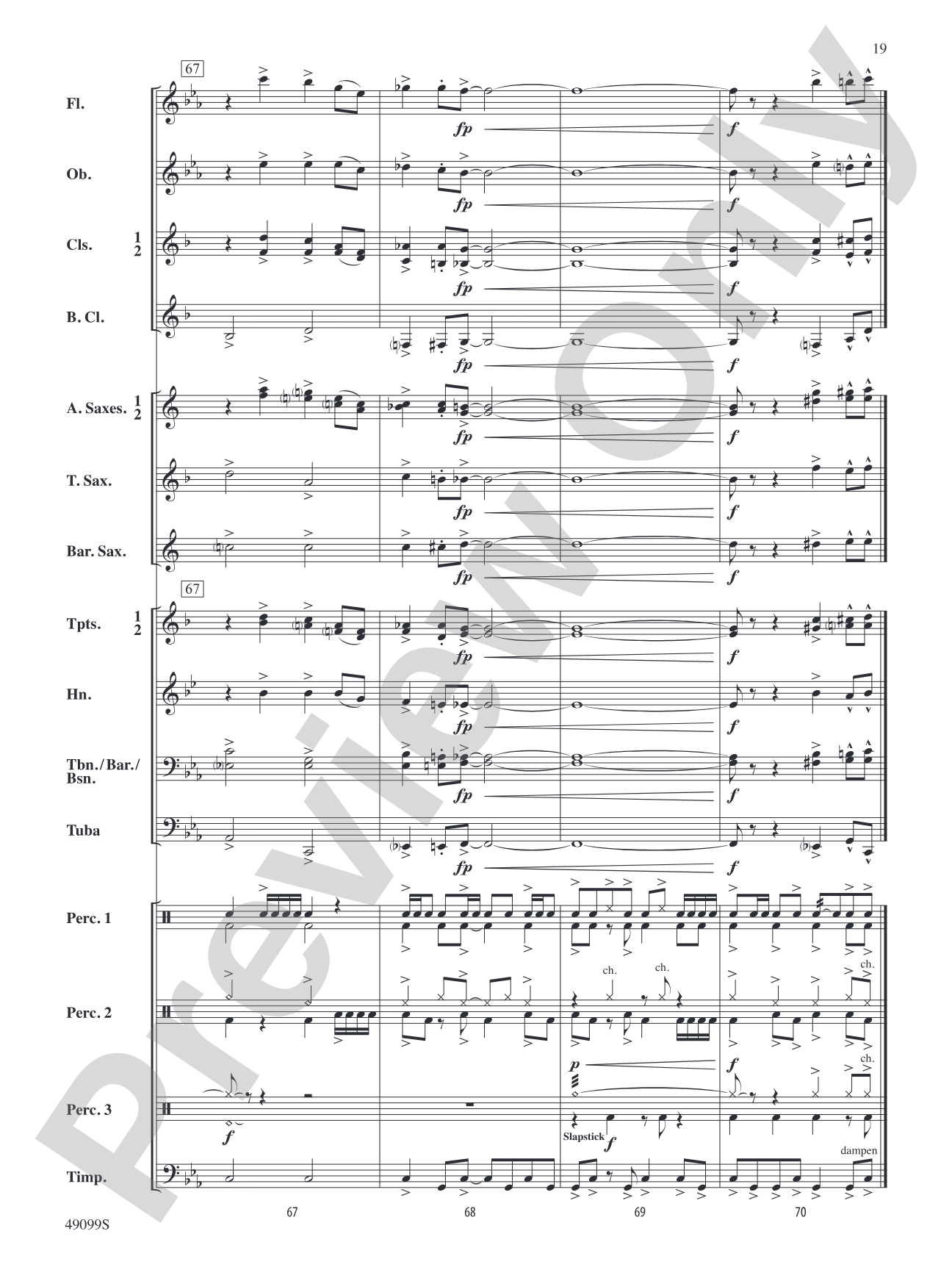 Watch Out!: Concert Band Conductor Score & Parts