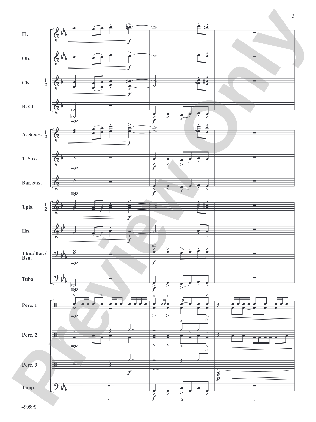 Watch Out!: Concert Band Conductor Score & Parts