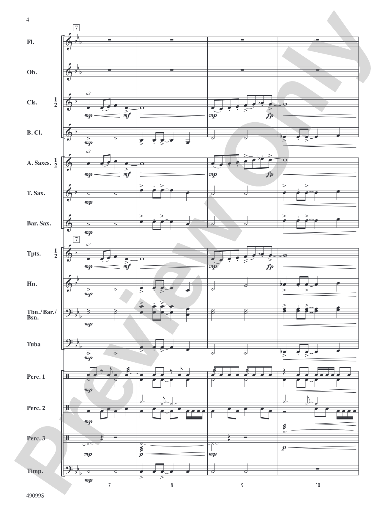 Watch Out!: Concert Band Conductor Score & Parts