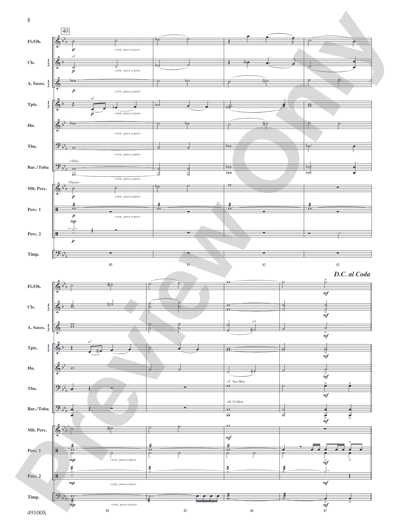 Stand Tall, Stand Strong: Concert Band Conductor Score & Parts