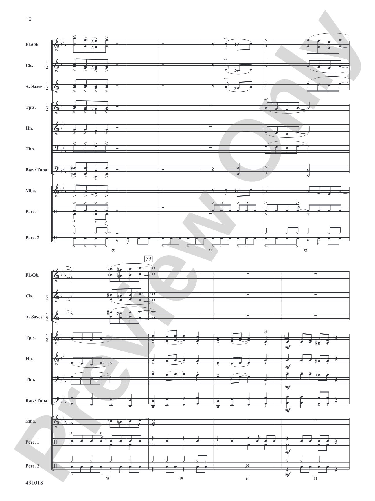 Groovin': Concert Band Conductor Score & Parts